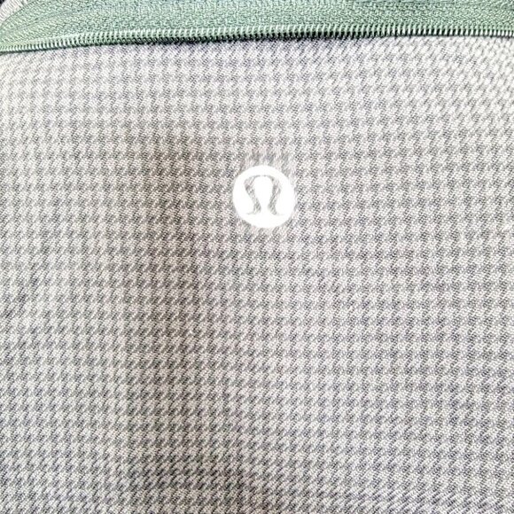 Lululemon Women's Houndstooth Swift Black Full-Zip Windbreaker Relay Jacket Sz M - Picture 6 of 8